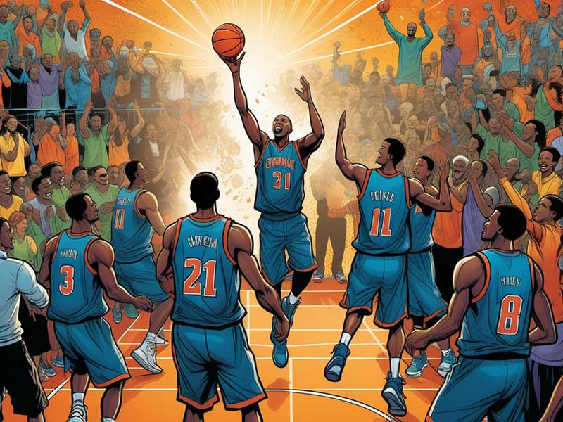 国外球迷爆笑模仿申京打球！让你模仿没让你超越